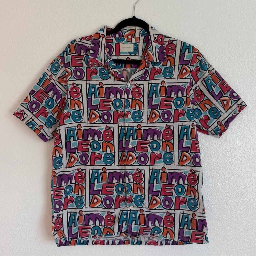 Aime Leon Dore Colorful Logo Men's Shirt